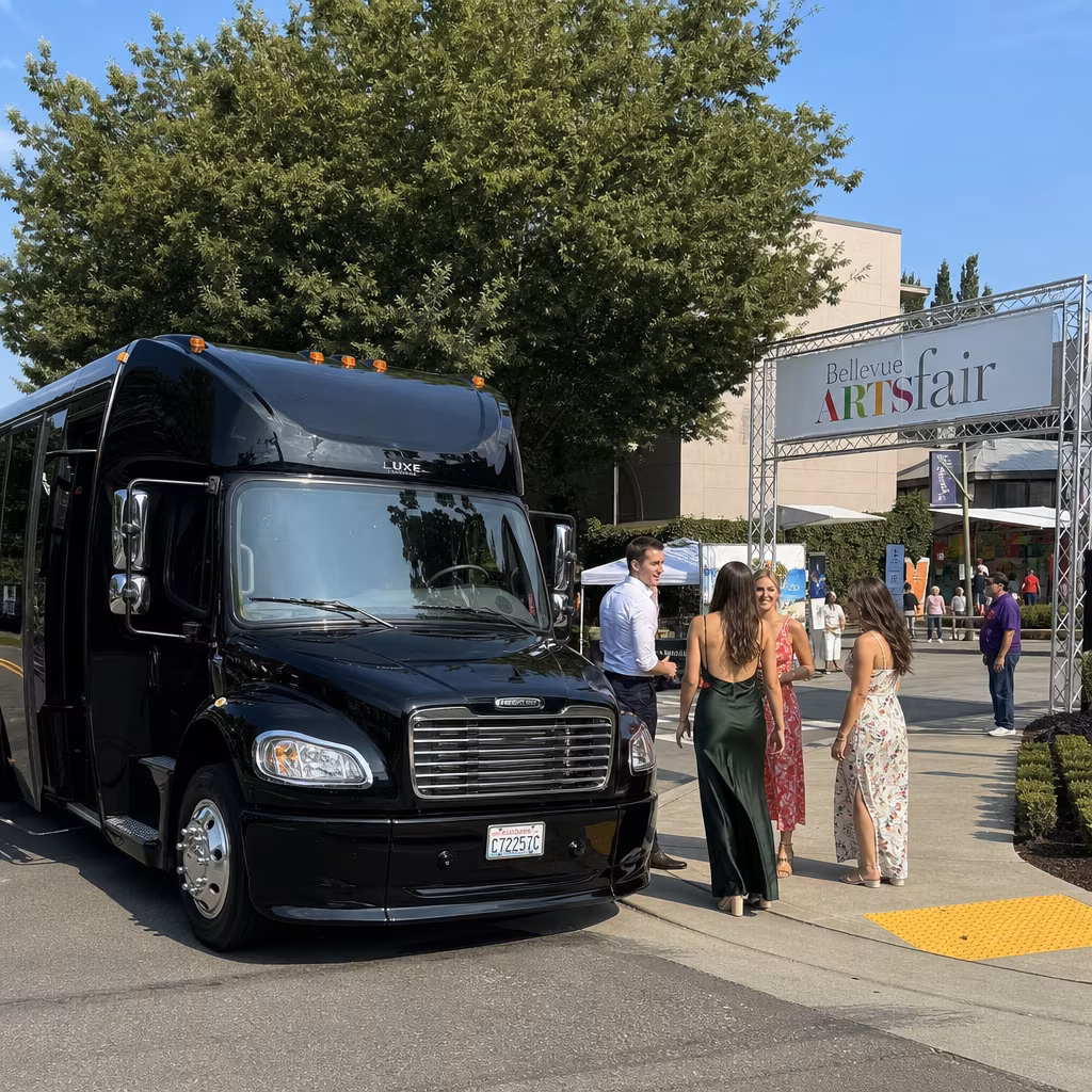 Rent a Bus to Bellevue ARTSfair