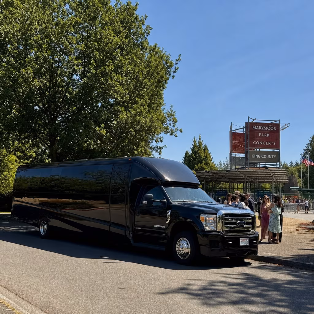Rent a Bus to Marymoor Park Concerts