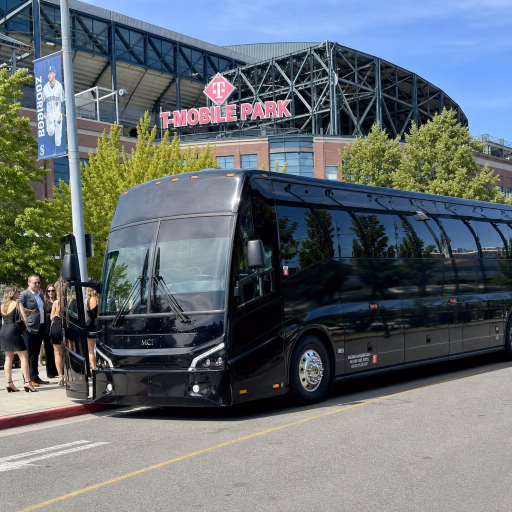 Rent a Bus to T-Mobile Park