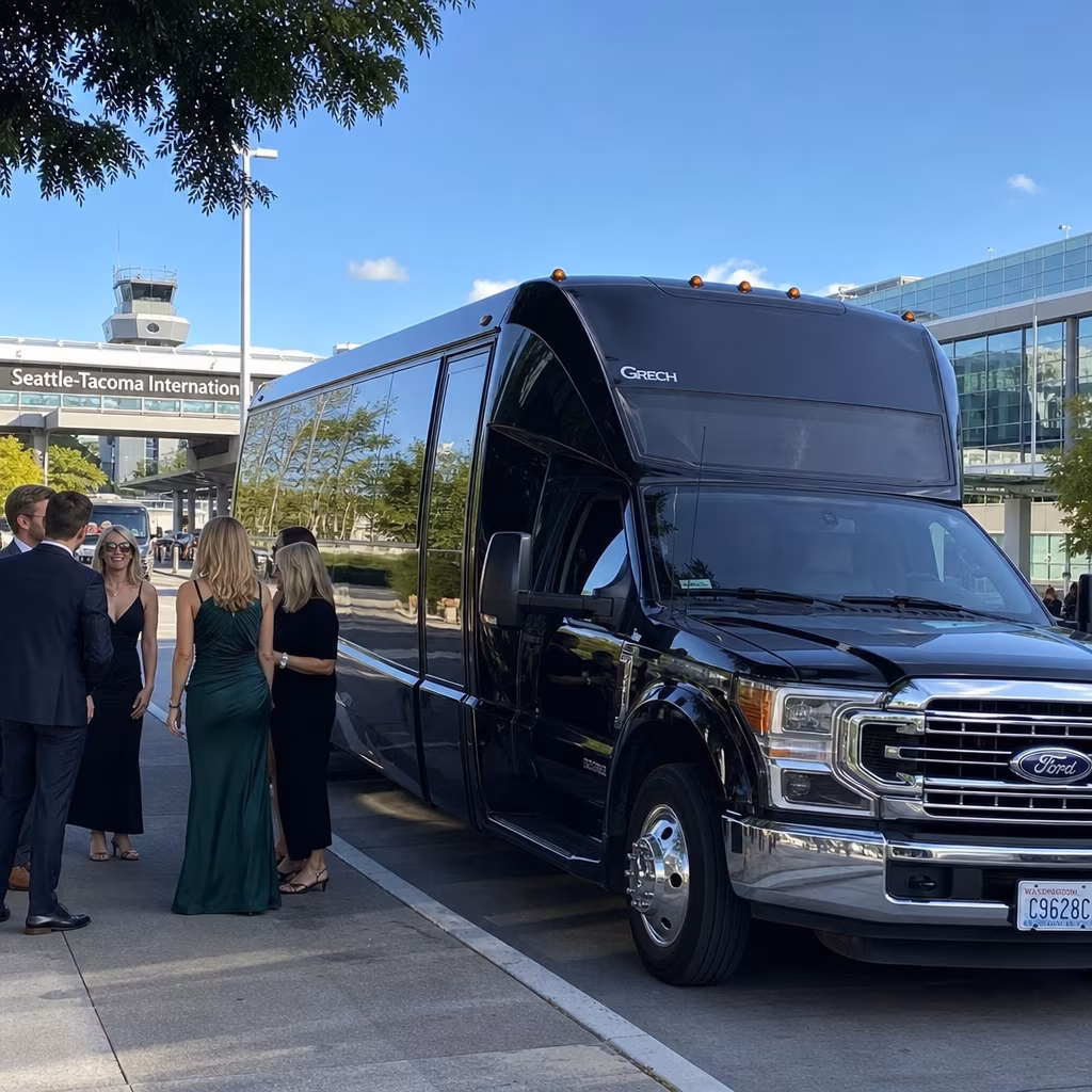 Rent a Bus to Seattle-Tacoma International Airport