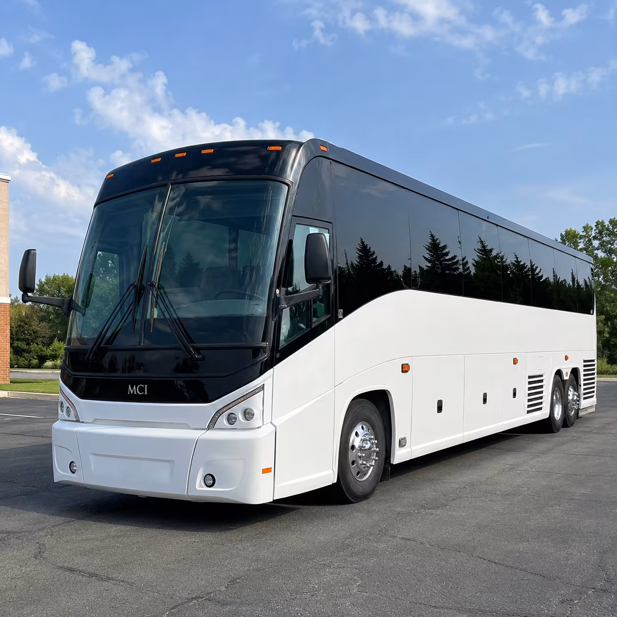 Bellevue Airport Shuttle & Transportation party bus exterior