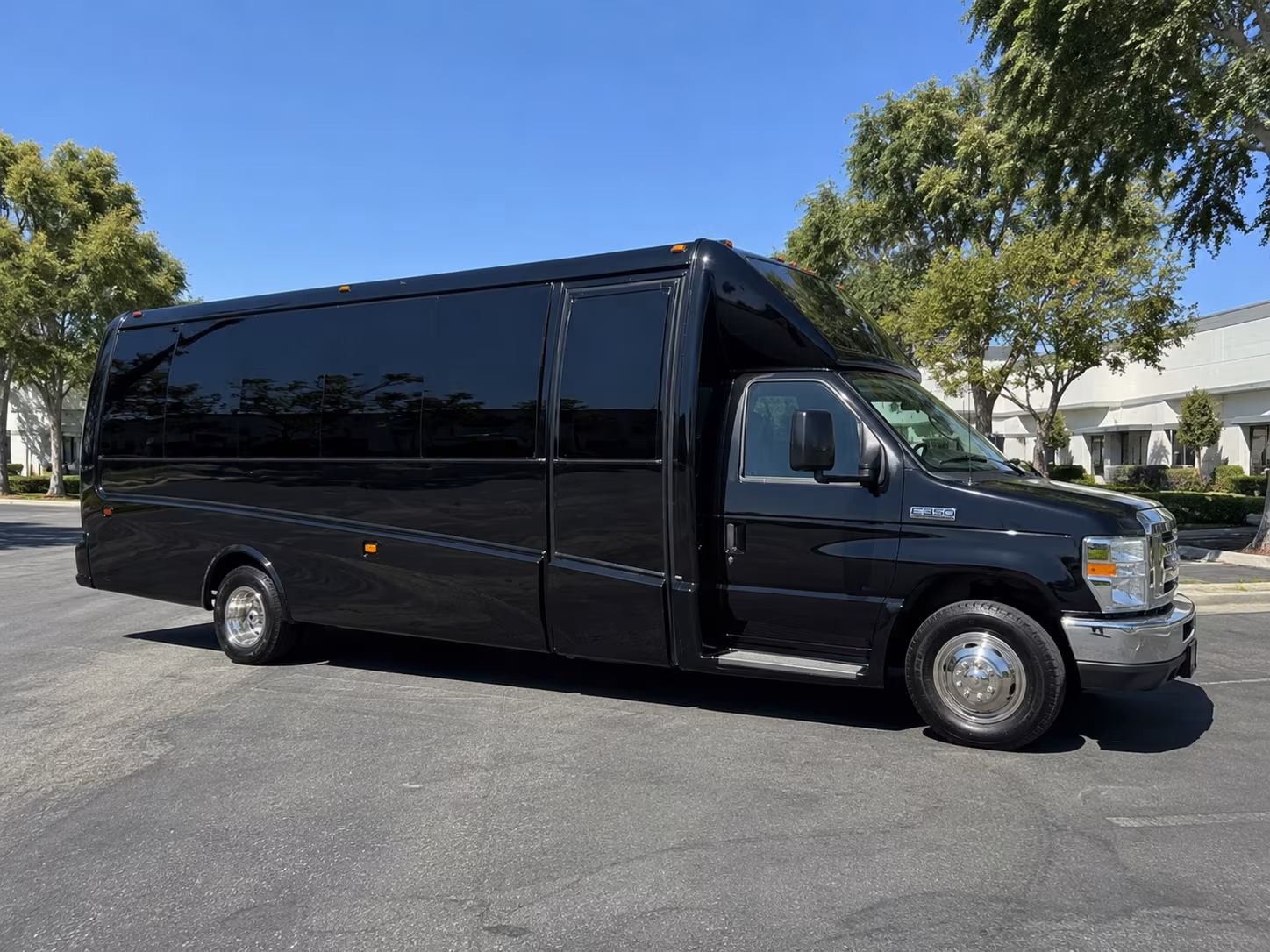 Bellevue Birthday, Sweet 16, & Quinceañera Transportation party bus exterior