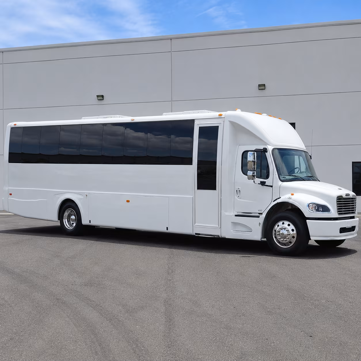 Bellevue Concert & Music Festival Transportation party bus exterior