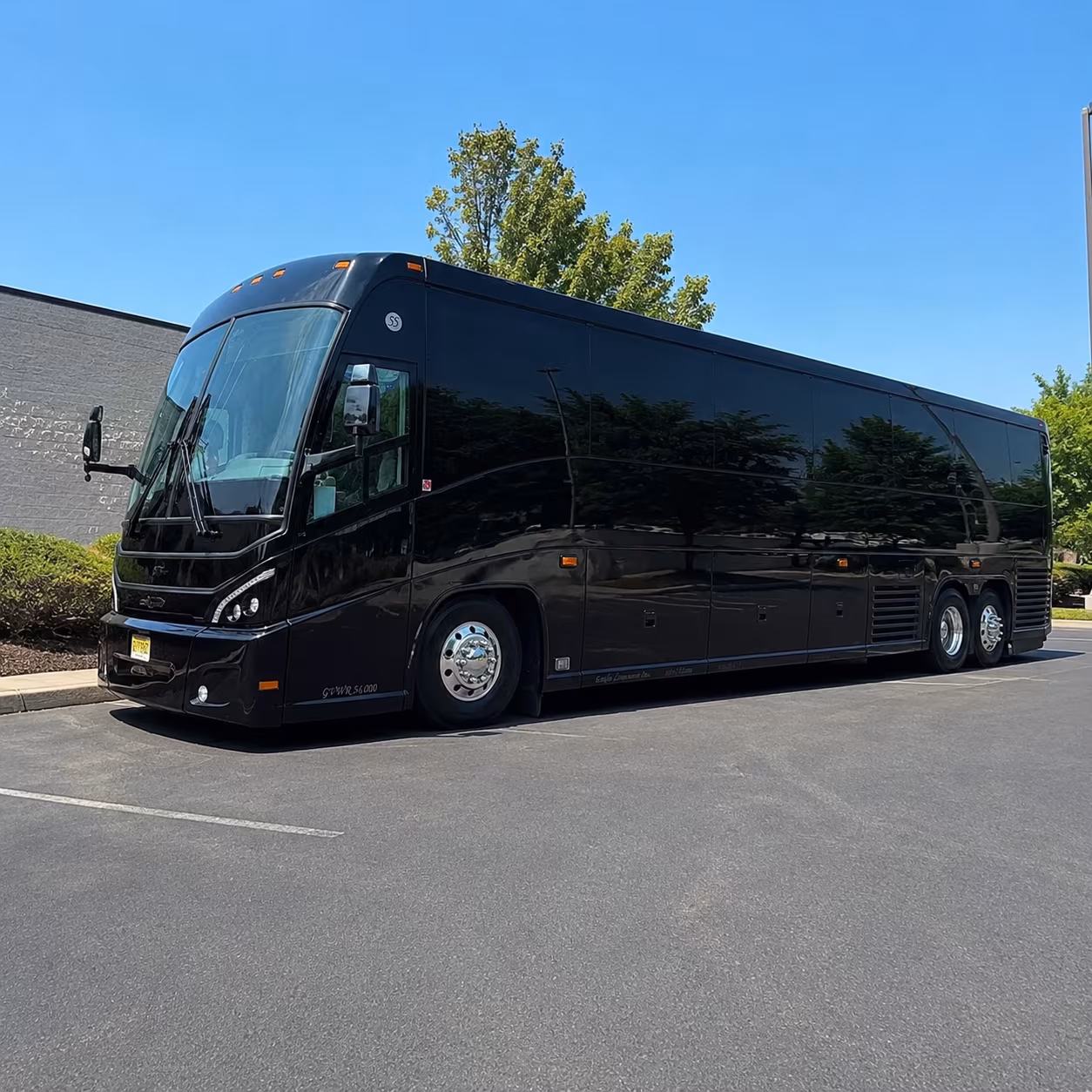 Bellevue Corporate Transportation party bus interior