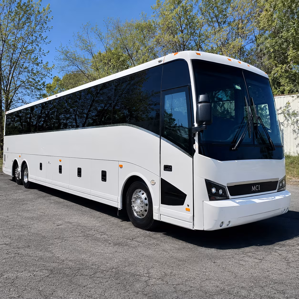 Bellevue Corporate Transportation party bus exterior