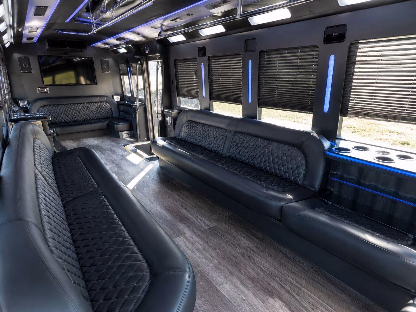 Bellevue Prom & Homecoming Transportation party bus exterior