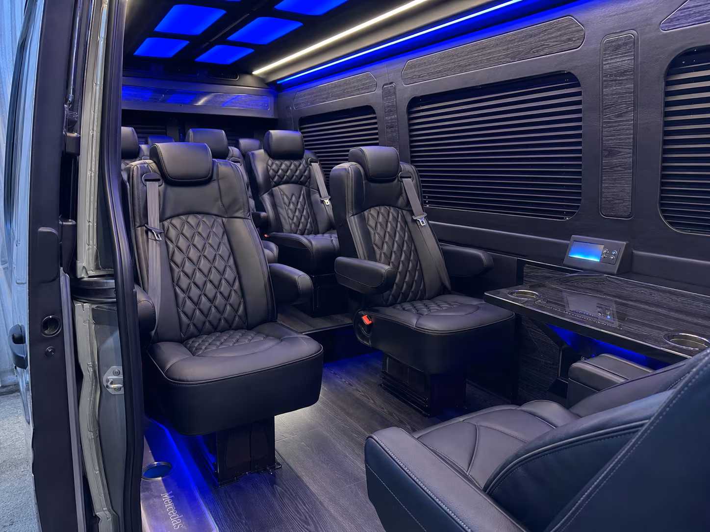 Bellevue School Event Transportation onboard seating