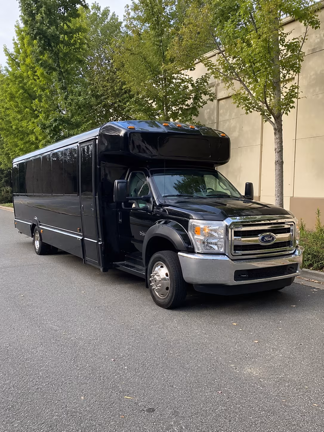 Bellevue Sporting Event Transportation party bus exterior