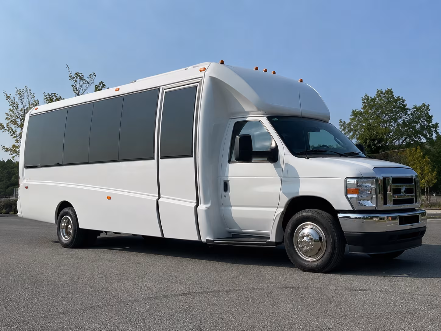 Bellevue Sporting Event Transportation party bus interior