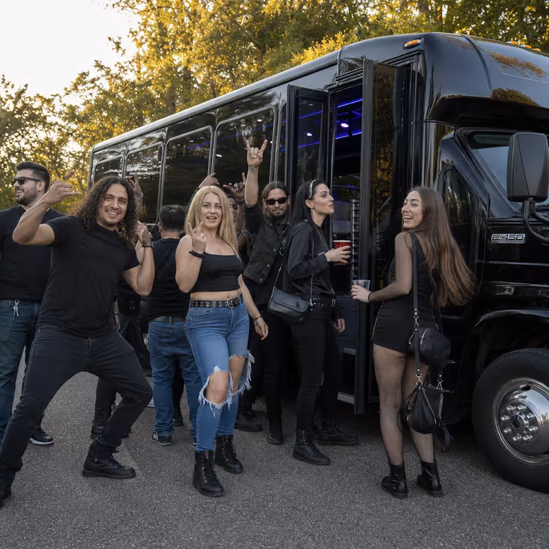 Bellevue Concert Transportation fleet vehicle