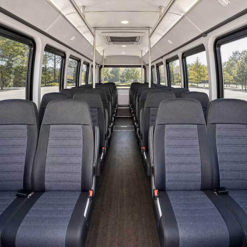minibus interior