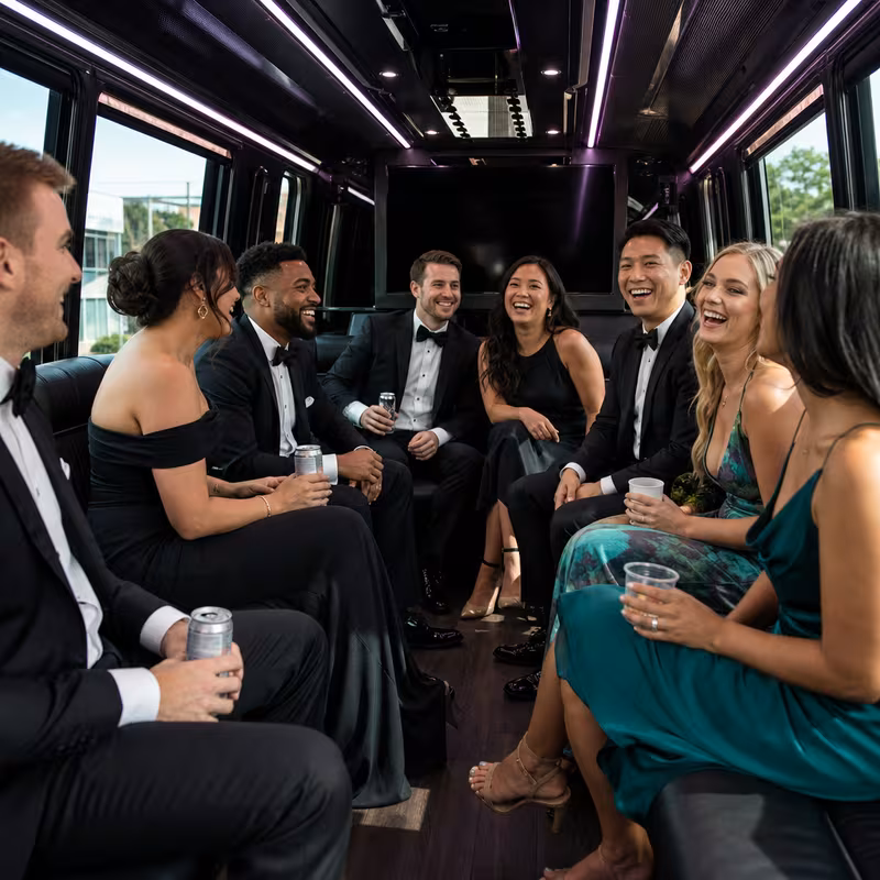 Bellevue Prom & Homecoming Transportation fleet vehicle