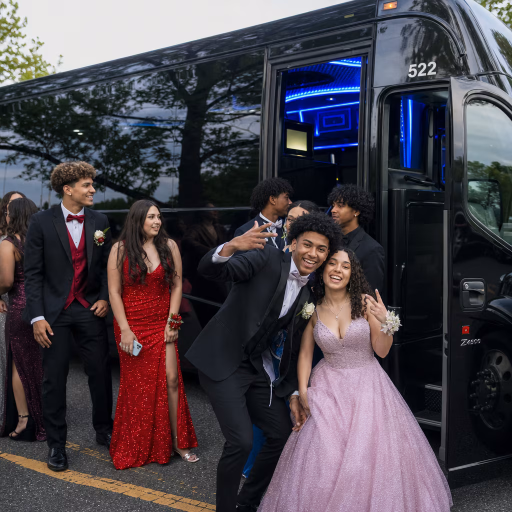 Bellevue Prom Party Bus Rental