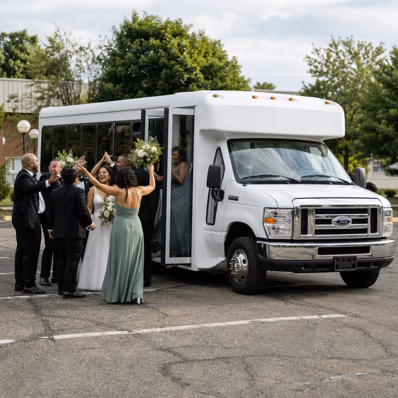 Bellevue Wedding Transportation fleet vehicle