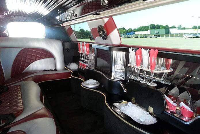 Bellevue Infiniti Limo Interior