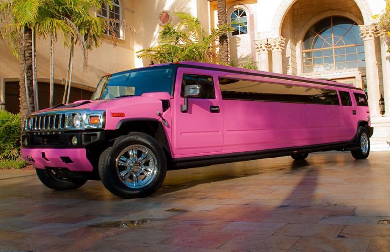Bellevue Pink Hummer Limo